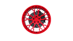 Z-Performance ZP7.1 FLOWFORGED 8.5x19 ET40 - Blood red