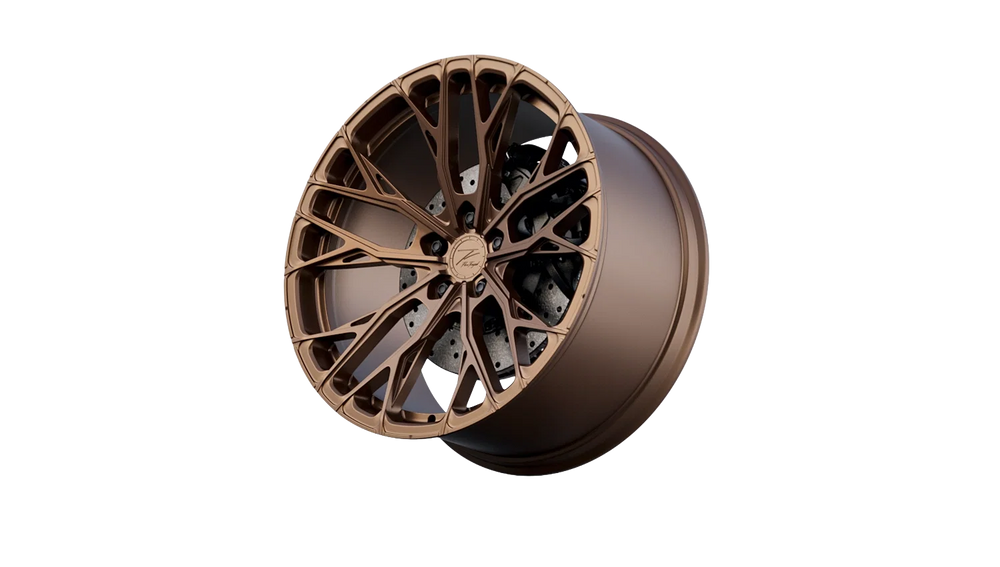 Z-Performance ZP7.1 FLOWFORGED 9.5x19 ET40 - Cafe americano
