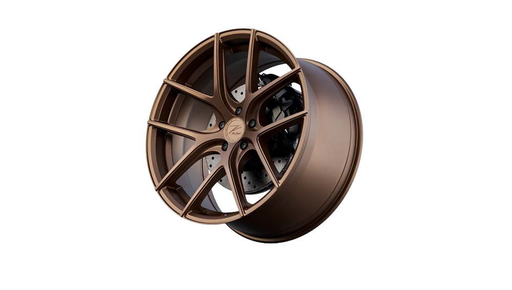 Z-Performance ZP9.1 FLOWFORGED 8.5x19 ET35 - Cafe americano