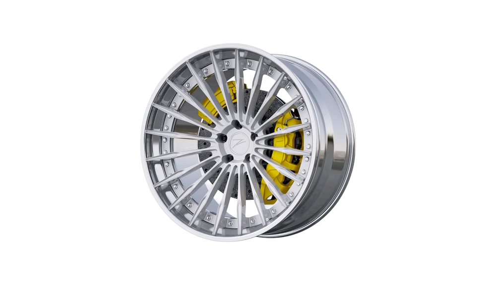 Z-Performance ZP.MODULAR 2 | DEEP CONCAVE 10.5x22 ET12 - Gloss Silver / Polished Lip