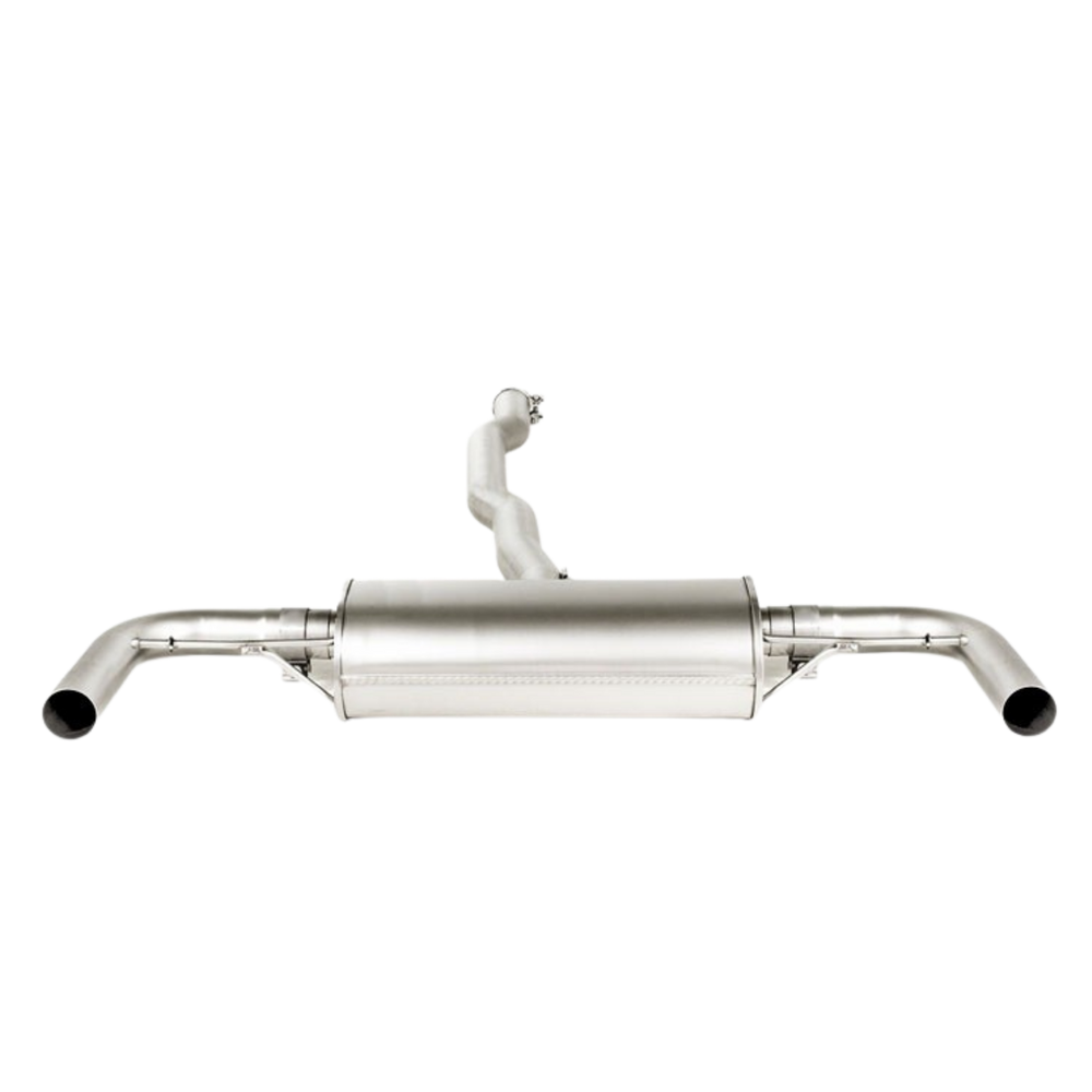 OPF-Back Sportauspuff System für Mini Cooper S F54 - Keiner / Endrohr-Set, Ø 102 mm , schräg, Black Chrome (1-752519-1000-15)
