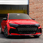 SOOQOO Frontspoiler Carbon passend für Audi RS3 (8Y) - Facelift