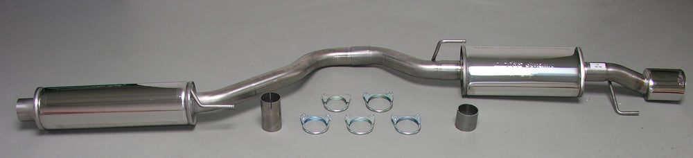 Edelstahl - Auspuffanlage 3" Opel Corsa E 1.6l OPC