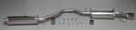 Edelstahl - Auspuffanlage 3" Opel Corsa E 1.6l OPC
