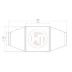 Rennsport-Katalysator 200CPSI mit EU6 Beschichtung (009001004)