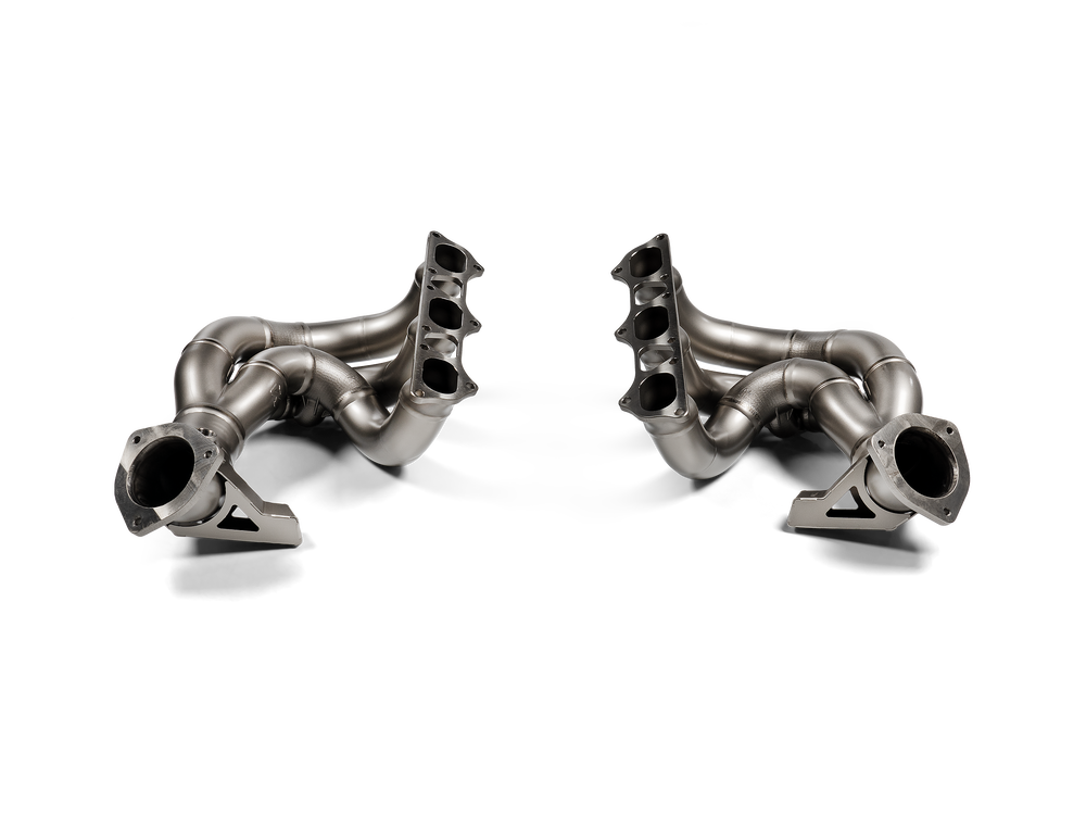 E-PO/T/8 Evolution Header Set (Titanium) - Porsche 718 Cayman GT4 Spyder RS