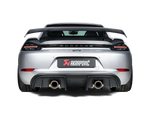 TP-T/S/27 Tail pipe set (Titanium) - Porsche 718 Cayman GT4