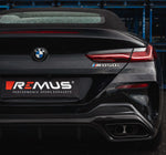 Sportauspuff für BMW M850iX G14 Cabrio/G15 Coupé/G16 Gran Coupé - Racing Cat-Back-Sektion