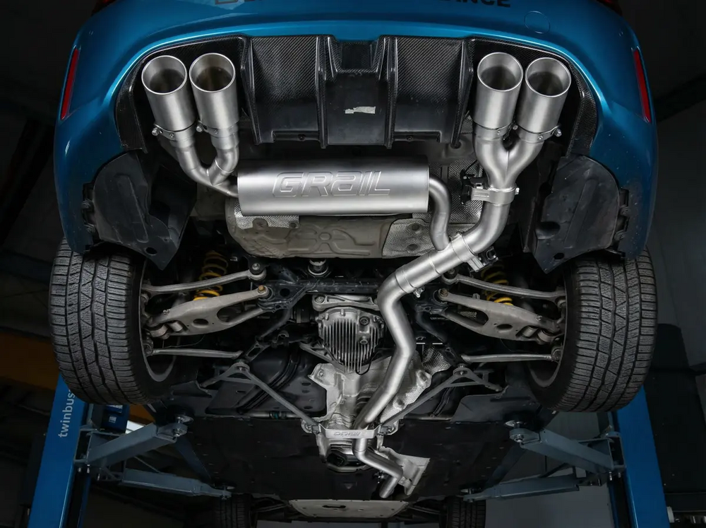 BMW M2 F87 N55 Grail Exhaust mit ECE R-59 Klappensteuerung