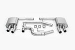 OPF-Back-Anlage für VW Golf 8 CD R - Endrohr-Set (4-teilig), 102mm, Black Chrome