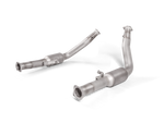 DP-ME/SS/1 Downpipe Set w Cat (SS)