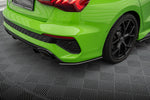 Maxton Carbon Division - Carbon Diffusor Flaps passend für Audi RS3 Limousine 8Y