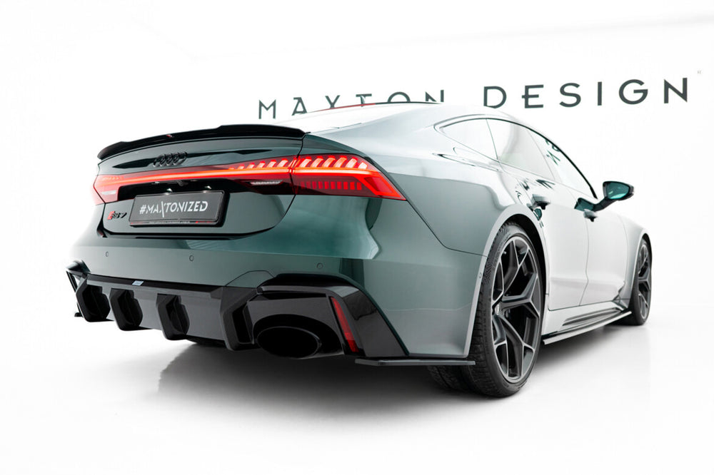 Maxton Carbon Division - Carbon Diffusor Flaps passend für Audi RS7 C8