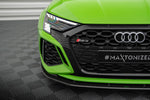 Maxton Carbon Division - Carbon Front Splitter passend für Audi RS3 Limousine / Sportback 8Y