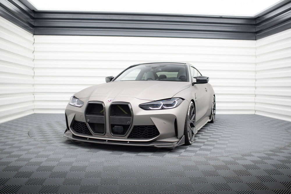 Maxton Carbon Division - Carbon Front Stoßstange Flaps passend für BMW M4 G82 / G82 FL