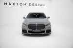 Maxton Carbon Division - Carbon Frontlippe + ABS Diffusor passend für BMW 7 M-Paket G11 FL schwarz Hochglanz