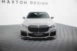 Maxton Carbon Division - Carbon Frontlippe + ABS Diffusor passend für BMW 7 M-Paket G11 FL schwarz Hochglanz