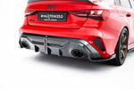 Maxton Carbon Division - Carbon Heckansatz Diffusor passend für Audi RS3 Limousine 8Y FL