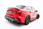 Maxton Carbon Division - Carbon Heckansatz Diffusor passend für Audi RS3 Limousine 8Y FL