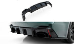 Maxton Carbon Division - Carbon Heckansatz Diffusor passend für Audi RS7 C8 C8 (ohne AHK)