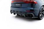 Maxton Carbon Division - Carbon Heckansatz Diffusor passend für Audi RSQ8 Mk1 Facelift