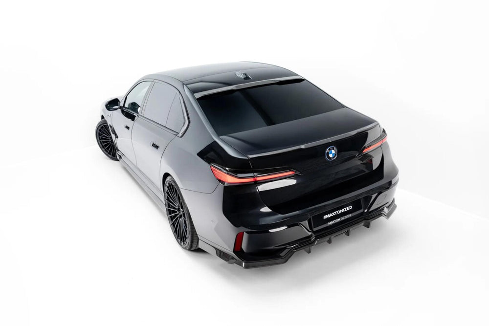 Maxton Parts - Carbon Heckscheiben Spoiler passend für BMW 7 M-Paket / M760e / i7 M-Paket G70