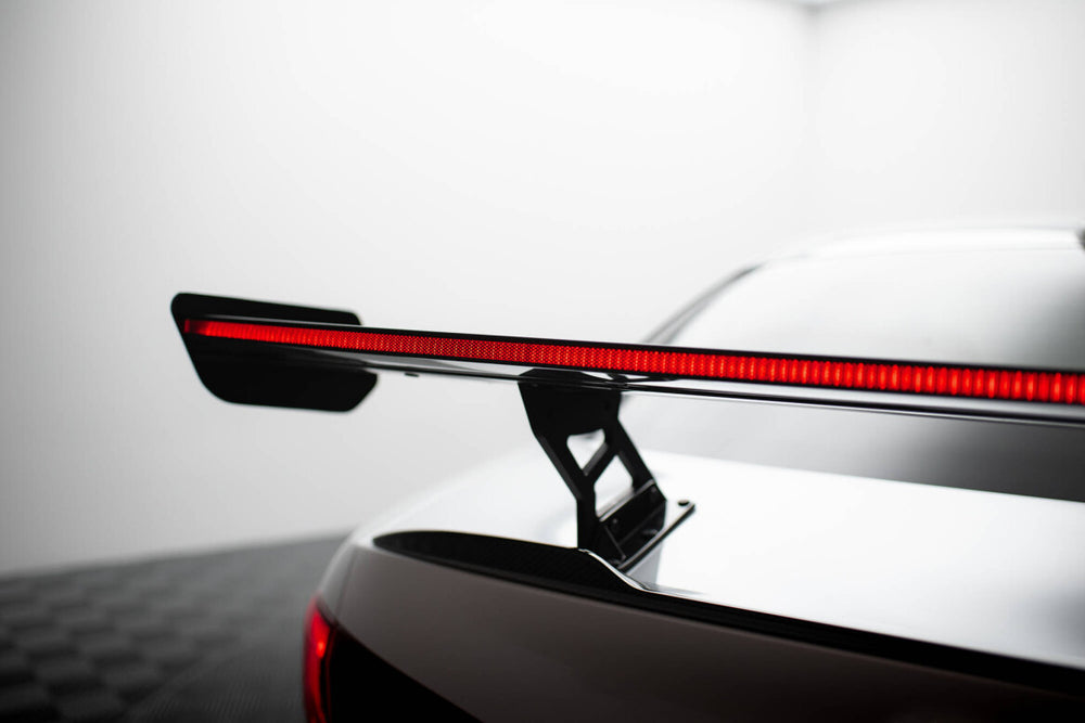 Maxton Carbon Division - Carbon Heckspoiler Heckflügel + LED passend für Alfa Romeo Giulia Quadrifoglio