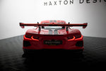 Maxton Carbon Division - Carbon Heckspoiler Heckflügel + LED passend für Chevrolet Corvette C8 (CF-CH-CO-C8-INT-WING4-245-P+LED)