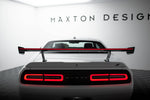 Maxton Carbon Division - Carbon Heckspoiler Heckflügel + LED passend für Dodge Challenger Mk3 (CF-DO-CHL-3-INT-WING5-245-P+LED)
