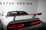 Maxton Carbon Division - Carbon Heckspoiler Heckflügel + LED passend für Dodge Challenger Mk3 (CF-DO-CHL-3-INT-WING5-245-P+LED)