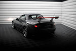 Maxton Carbon Division - Carbon Heckspoiler Heckflügel + LED passend für Mazda MX5 Hardtop NC(MK3)