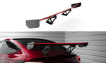 Maxton Carbon Division - Carbon Heckspoiler Heckflügel + LED passend für Tesla Model 3 (CF-TE-MODEL3-1-245-P+LED)