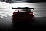 Maxton Carbon Division - Carbon Heckspoiler Heckflügel + LED passend für Tesla Model 3 (CF-TE-MODEL3-1-245-P+LED)