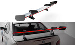Maxton Carbon Division - Carbon Heckspoiler Heckflügel mit Schwan Halterung + LED passend für BMW 1er M E82