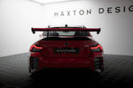 Maxton Carbon Division - Carbon Heckspoiler Heckflügel mit Schwan Halterung + LED passend für BMW M2 G87