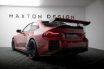 Maxton Carbon Division - Carbon Heckspoiler Heckflügel mit Schwan Halterung + LED passend für BMW M2 G87