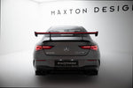 Maxton Carbon Division - Carbon Heckspoiler Heckflügel mit Schwan Halterung + LED passend für Mercedes CLA Coupe C118 / C118 FL