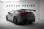 Maxton Carbon Division - Carbon Heckspoiler Heckflügel mit Schwan Halterung + LED passend für Toyota GR86 / Subaru BRZ Mk2