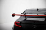 Maxton Carbon Division - Carbon Heckspoiler Heckflügel mit Schwan Halterung + LED passend für Toyota GR86 / Subaru BRZ Mk2