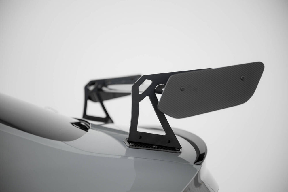 Maxton Carbon Division - Carbon Heckspoiler Heckflügel mit Schwan Halterung passend für Audi A5 / A5 S-Line / S5 / RS5 Coupe F5 / F5 FL
