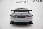 Maxton Carbon Division - Carbon Heckspoiler Heckflügel mit Schwan Halterung passend für Audi A5 / A5 S-Line / S5 / RS5 Coupe F5 / F5 FL