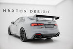 Maxton Carbon Division - Carbon Heckspoiler Heckflügel mit Schwan Halterung passend für Audi A5 / A5 S-Line / S5 / RS5 Coupe F5 / F5 FL