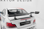Maxton Carbon Division - Carbon Heckspoiler Heckflügel mit Schwan Halterung passend für BMW 1er M E82