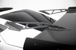 Maxton Carbon Division - Carbon Heckspoiler Heckflügel mit Schwan Halterung passend für Chevrolet Corvette Stingray / Grand Sport C7