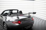 Maxton Carbon Division - Carbon Heckspoiler Heckflügel mit Schwan Halterung passend für Mazda MX-5 ND (Mk4)