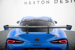 Maxton Carbon Division - Carbon Heckspoiler Heckflügel mit Schwan Halterung passend für Toyota Supra Mk5