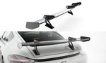 Maxton Carbon Division - Carbon Heckspoiler Heckflügel mit Schwan Halterung V.1 passend für Porsche 718 Cayman 982c