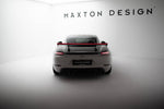 Maxton Carbon Division - Carbon Heckspoiler Heckflügel mit Schwan Halterung V.2 + LED passend für Porsche 718 Cayman 982c