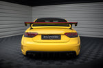 Maxton Carbon Division - Carbon Heckspoiler Heckflügel Standfuß Außen + LED passend für Audi A5 Coupe 8T