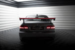 Maxton Carbon Division - Carbon Heckspoiler Heckflügel Standfuß Außen + LED passend für BMW 3er / M3 Coupe E92